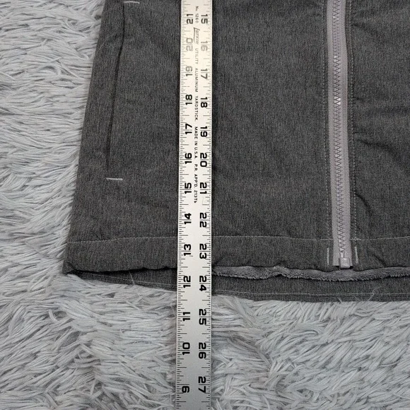 The North Face Jacket Womens S Gray Zip Up Pockets Gorpcore Hoodie Fleece Lined - Picture 4 of 14